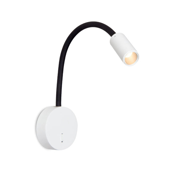Nesso-W Sanded White Wall Lamp