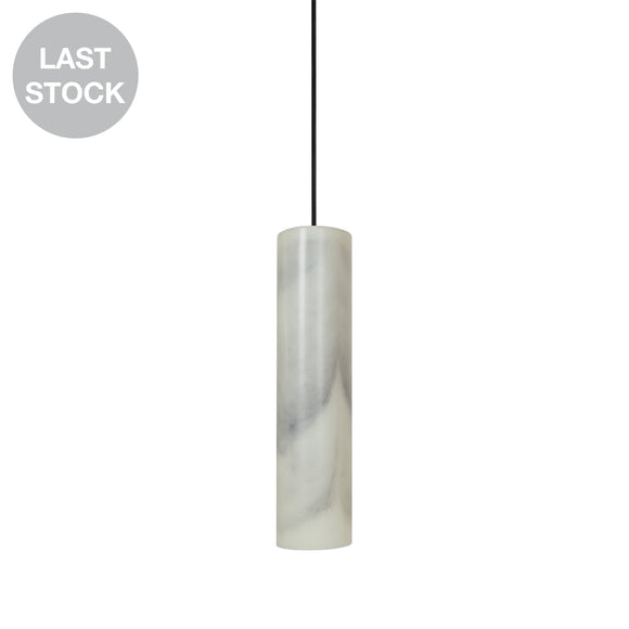 Nires-P1 White Marble Hanging Lamp