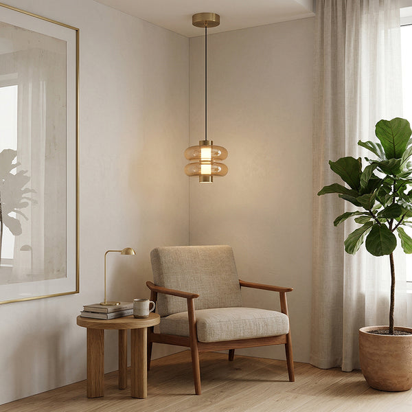 NIRYA-P-BRZ Hanging Lamp - Lamptitude