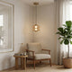 NIRYA-P-BRZ Hanging Lamp - Lamptitude