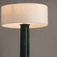 NORAE-T630-GMARBEL-WH - Brushed Dark Grey / Off White - Table Lamp