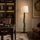 ORVA-F1665-HYACINTHD-WH - Brushed Dark Grey / Off White - Floor Lamp