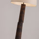ORVA-F1665-PAULOWNIA-WH - Brushed Dark Grey / Off White - Floor Lamp