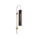 Paloma-W78 Gold / Smoky Black Wall Lamp