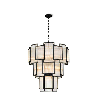 PAZARI-P78 Matt black Hanging Lamp