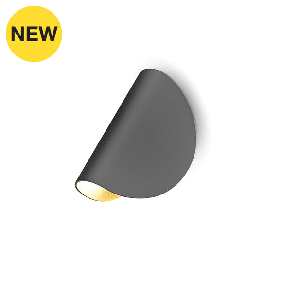 Pego-W Dark Gray Exterior Wall Lamp