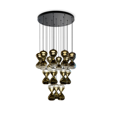 PENIKA P20 70W DIM Gold Black Cluster Lamp