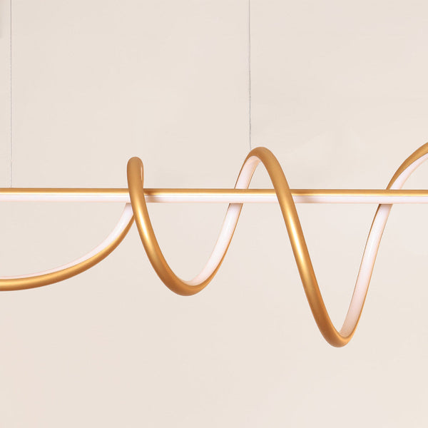 PENNE-160-GD Gold Hanging Lamp
