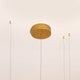 PENNE-160-GD Gold Hanging Lamp