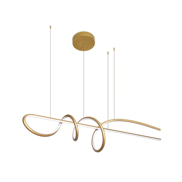 PENNE-160-GD Gold Hanging Lamp