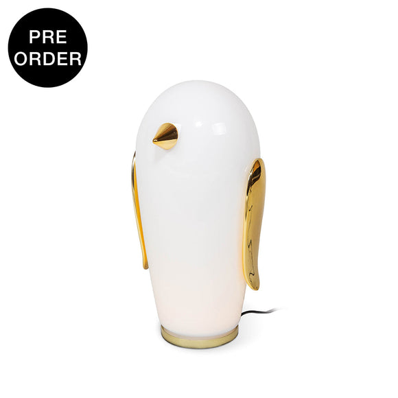 Penqi-T White / Gold Table Lamp