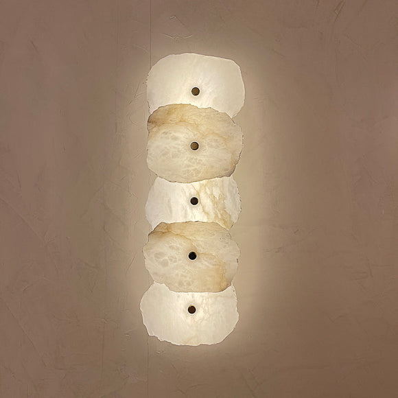 PETALI-W600-18W-CP - Copper / White - Wall Lamp