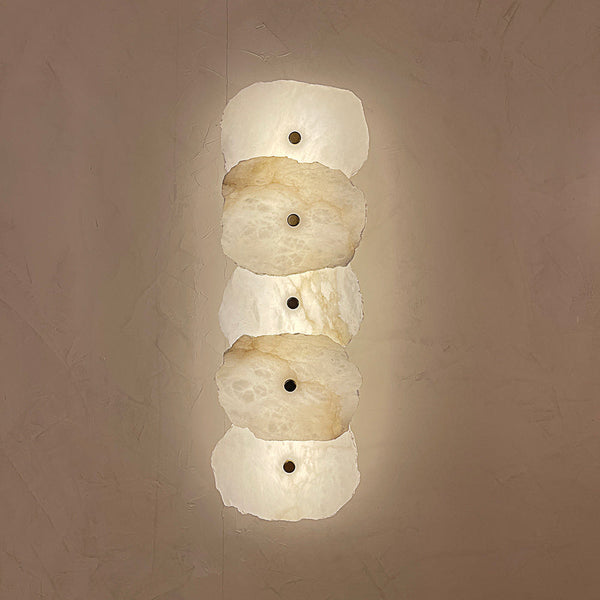PETALI-W600-18W-CP - Copper / White - Wall Lamp