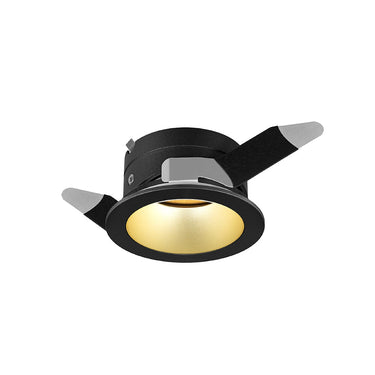 Pico-Gu10-Bk Black / Gold Recessed Downlight
