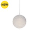 Playball-P-A (Cocoon) White / Ø250 Mm Hanging Lamp