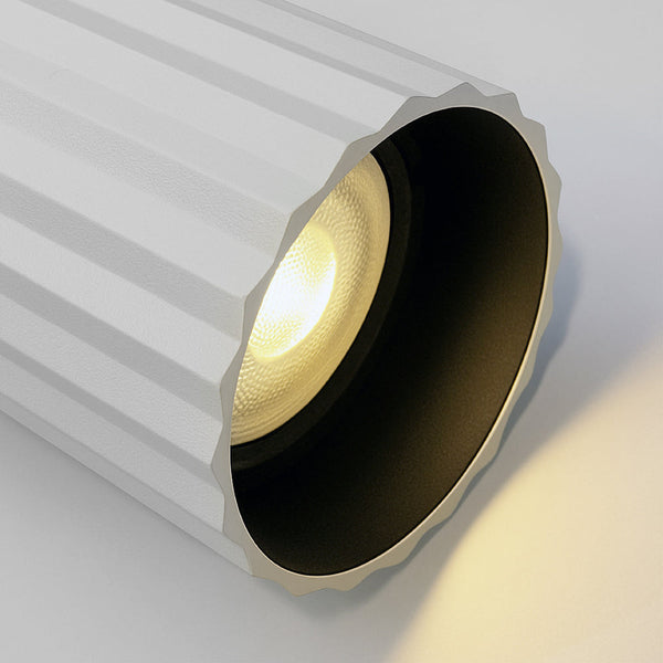 PLEAT-P25-G2 White / Black Hanging Lamp