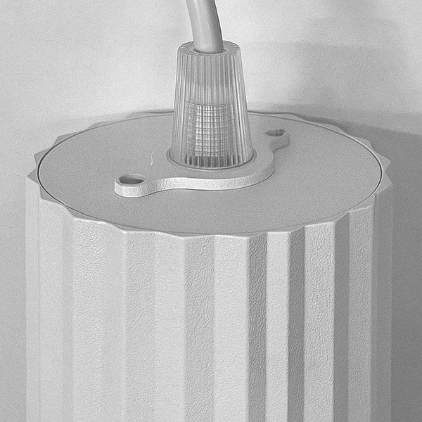 PLEAT-P25-G2 White / Black Hanging Lamp