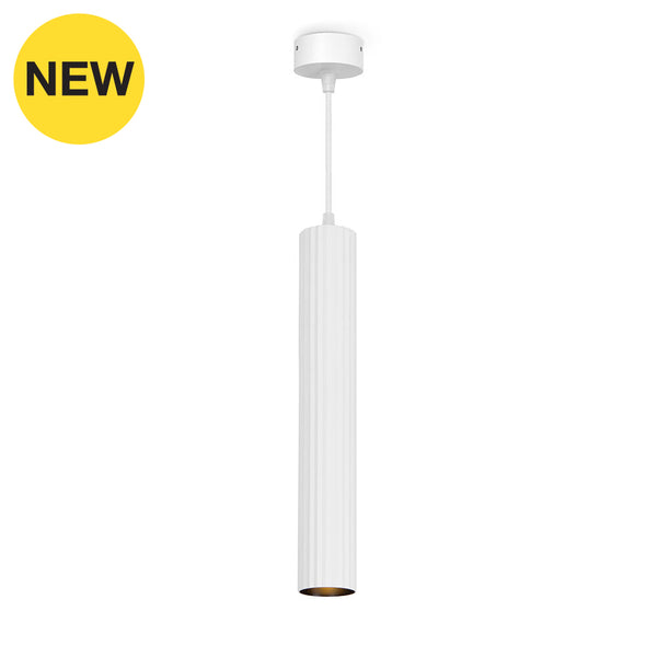 PLEAT-P50-G2 White / Black Hanging Lamp
