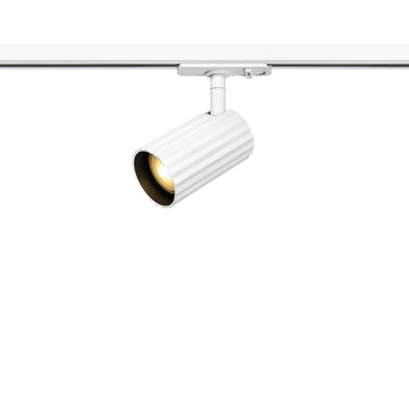 PLEAT-TRACK-G2 White / Black Track Light