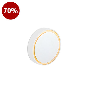 Push-Rd-Ww White Exterior Wall Lamp