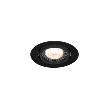 Q-Dio-1R Black Recessed Downlight