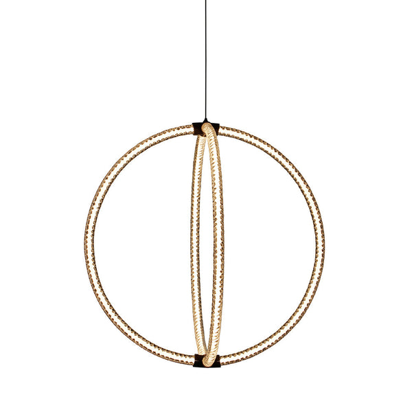 RAVIA-P80-BRA Antique Brass Hanging Lamp