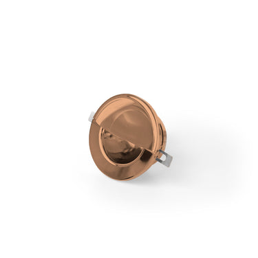 Ressa-W Rose Gold Step & Wall Recessed Lamp