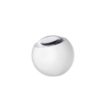 Riv-W White Exterior Wall Lamp
