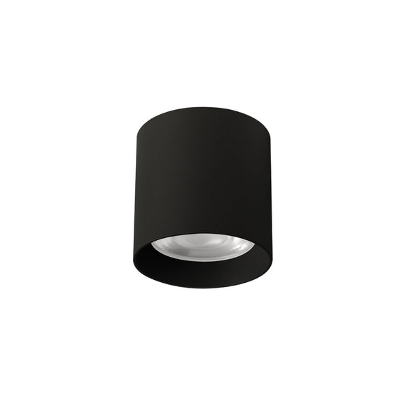 Roll-Rd-8W-40D-3000K Black Surface Mounted Downlight