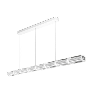 Rolo-P170 Clear / Chrome Hanging Lamp