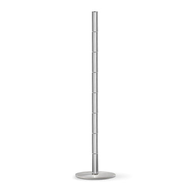 Rolo-F Clear / Chrome Floor Lamp