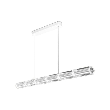 Rolo-P120 Clear / Chrome Hanging Lamp