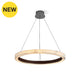 Romo-P650 White Marble / Brown Hanging Lamp