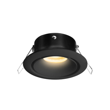 Rona-Ip65-Gu10-Cl Black Recessed Downlight