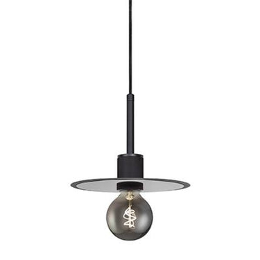 RONZ PS Chrome / Black Hanging Lamp