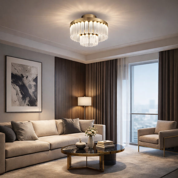 ROTUS-CS-GD Ceiling Lamp - Lamptitude