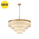 ROTUS-PL-GD Brushed Brass Chandelier