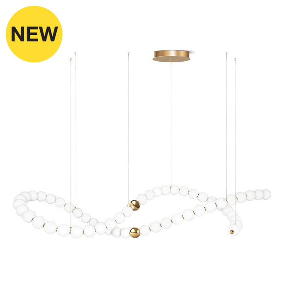 Rovila-P180-Gd Gold Hanging Lamp