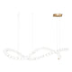 ROVILA-P180-GD Matt Gold Hanging Lamp