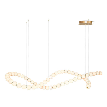 ROVILA-P180-GD Matt Gold Hanging Lamp