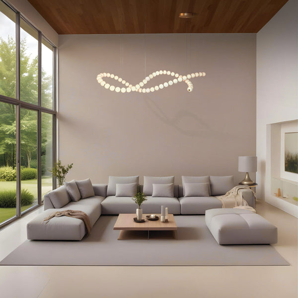 ROVILA-P180-GD Matt Gold Hanging Lamp