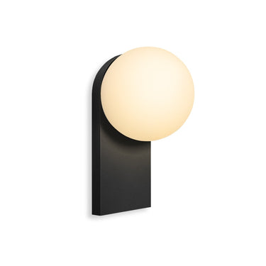 Rumi-Ws Sanded Black Wall Lamp
