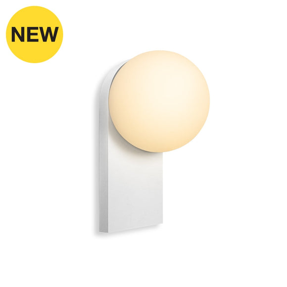 Rumi-Ws Sanded White Wall Lamp