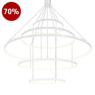 Saturn4-Xl (Tunable) White Hanging Lamp