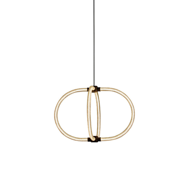 SAVIA-P55-BRA Antique Brass Hanging Lamp