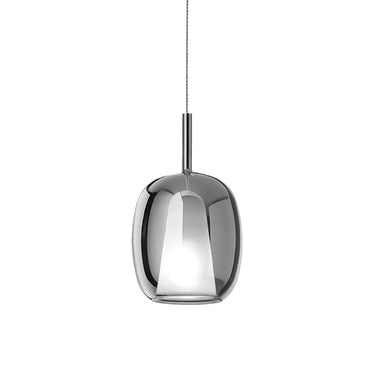 SELA P 1A E27 Smoke grey Hanging Lamp