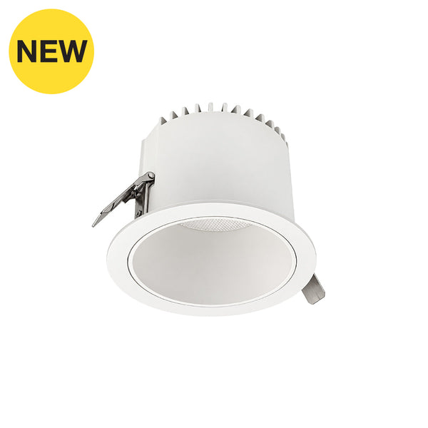 SOLACE-12W-4000K-WH - White - Recessed Downlight