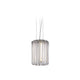 STELLAR-P22-BK Clear Hanging Lamp