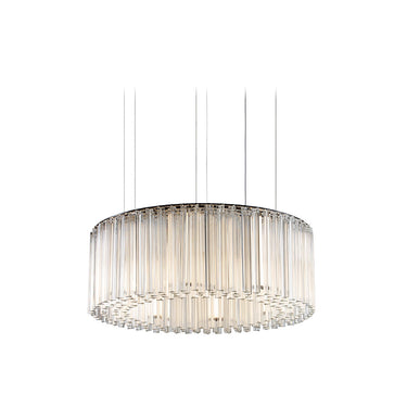 STELLAR-P68-BK Clear Hanging Lamp