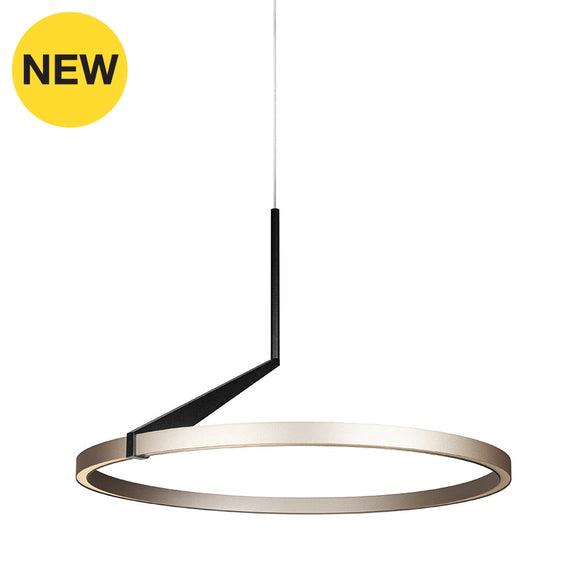 Targa-Pb Arctic Gold Hanging Lamp